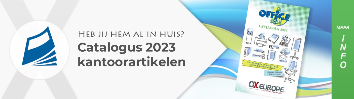 Catalogus Kantoorartikelen 2023  | oxeurope.nl