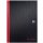 Oxford BLACK N RED gebonden boek, 192 bladzijden, ft A4, blanco