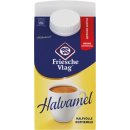 Friesche Vlag Halvamel koffiemelk, pak van 455 ml