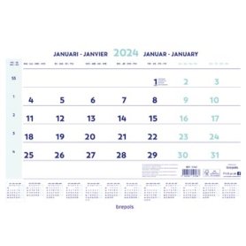 Brepols maandkalender, 2024