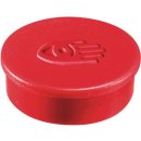Legamaster super magneet, diameter 35 mm, rood, pak van...