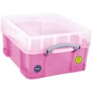 Really Useful Box opbergdoos 18 liter XL, transparant roze