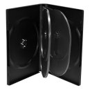 MediaRange DVD-Leerhülle für 6 Discs, 22mm, schwarz