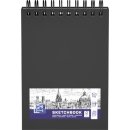 Oxford schetsboek, 50 vel, 100 g/m², ft A5, zwart