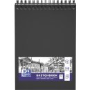 Oxford schetsboek, 50 vel, 100 g/m², ft A4, zwart