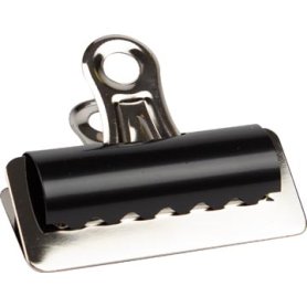 Q-CONNECT bulldogclip, zwart, 70 mm, doos van 10 stuks