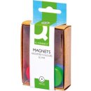 Q-Connect magneten 30 mm geassorteerde kleuren doos van 4...