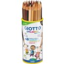 Giotto Stilnovo Skin Tones kleurpotloden, pot van 48 stuks