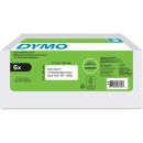 Dymo etiketten LabelWriter ft 25 x 54 mm, wit, doos van 6...