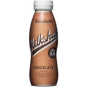 Barebells milkshake chocolade, 33 cl, pak van 8