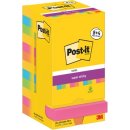 Post-It Super Sticky Notes Carnival, 90 vel, ft 76 x 76 mm, 8 + 4 GRATIS