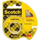 Scotch dubbelzijdige tape 12,7 mm x 6,3 m, dispenser +...