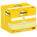 Post-It Notes, 100 vel, ft 38 x 51 mm, geel, pak van 12...