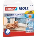 Tesa Moll Premium Flexible tochtstrip, 6 m, transparant