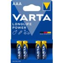 Varta batterij Longlife Power AAA, blister van 4 stuks