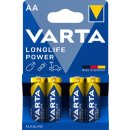 Varta batterij Longlife Power AA, blister van 4 stuks