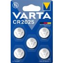 Varta knoopcel Lithium CR2025, blister van 5 stuks