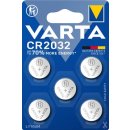 Varta knoopcel Lithium CR2032, blister van 5 stuks