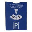 Bronyl parkeerschijf, blauw (conform met Belgische...