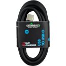 Greenmouse kabel, USB-A naar USB-C, 2 m, zwart