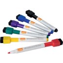 Nobo Mini whiteboardmarker, pak van 6 stuks, geassorteerde kleuren