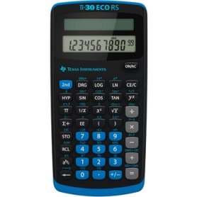 Texas wetenschappelijke rekenmachine TI-30 ECO RS FC