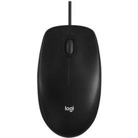 Logitech muis M100, zwart