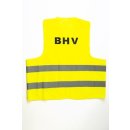 Fixfirst veiligheidsvest, geel, XL (volwassen), met opdruk BHV
