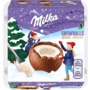 Milka Sneeuwballen melkchocolade, doos van 112 g