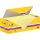 Post-it super Sticky notes, 90 vel, ft 76 x 76 mm, geel, pak van 12 blokken + 12 gratis