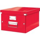 Leitz WOW opbergdoos Click & Store, ft M, rood
