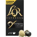 Douwe Egberts koffiecapsules LOr Intensity 11, Ristretto, pak van 10 capsules