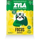 Spa Zyla energiedrank Focus, citrus, blik van 25 cl, pak van 4 stuks
