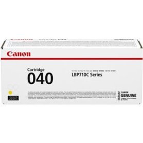 Canon Lbp712Cx Toner Yellow Crg 040Y (5.400) 0454C001, capaciteit: 5.400S