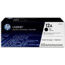 HP 12A 2-pack Black Original LaserJet Toner Cartridges, capaciteit: 2X2000