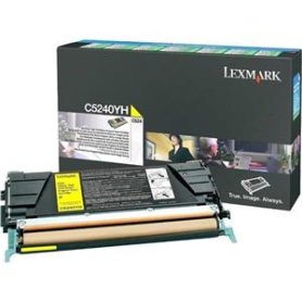 LEXMARK C524 TONER GEEL 5K RETOURPROG., capaciteit: 5000