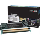 LEXMARK C746 TONER BLACK RETOURPROGRAMMA #C746H1KG, capaciteit: 12000