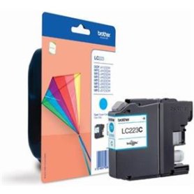 Brother Lc223C Inkt Cyan Lc223C, capaciteit: 550