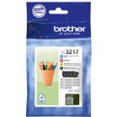 Brother LC3217 Valuepack (4) Blisterset Inkt (Black, Magenta, Cyan, Yellow)