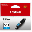 CANON CLI-551C INKT CYAN PIXMA IP7250 #6509B001, capaciteit: 7ML