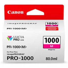 Canon Pfi-1000M Inkt Magenta Pro-1000 0548C001, capaciteit: 80ML