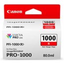 Canon Pfi-1000R Inkt Rot Pro-1000 0554C001, capaciteit: 80ML