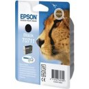 Epson T0711 Cheetah Singlepack 7.4Ml Black, capaciteit: 7,4 ml