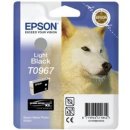 Epson T0967 Husky Singlepack Light Black, capaciteit: 11,4ML