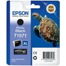 Epson T1571 Turtle Singlepack 25.9Ml Photo Black Standard Xl, capaciteit: 26ML