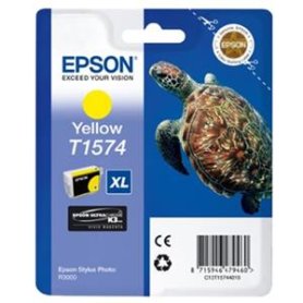 Epson T1574 Turtle Singlepack 25.9Ml Yellow Standard Xl, capaciteit: 26ML
