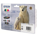 Epson 26 Polar Bear (4) Multipack 6.2Ml Black 4.5Ml...