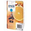 Epson 33 Oranges Cy Singlepack 4.5Ml Cyan Standard, capaciteit: 4,5ML