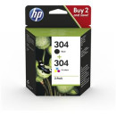 HP 304 2-pack Black / Tri-colour Original Ink Cartridges