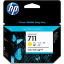 HP 711 3-pack 29-ml Yellow DesignJet Ink Cartridges, capaciteit: 3X29ML